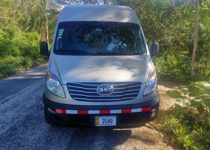 Our mini van in Santa Teresa